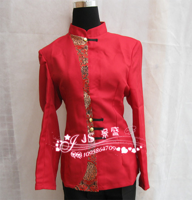 【新款中的靚款 酒店制服 酒店服裝 女服務(wù)員工作服熱銷長(zhǎng)袖JS135】?jī)r(jià)格,廠家,圖片,制服、工作服,廣州市番禺區(qū)大石景盛酒店用品經(jīng)營(yíng)部-