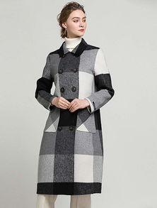 【女裝服裝進(jìn)貨源雪羅拉中長(zhǎng)款羊毛毛呢羊絨大衣】- 