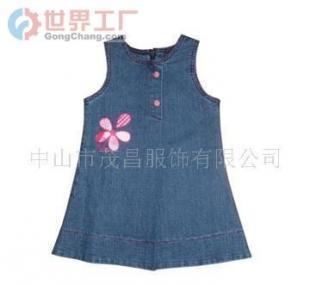 批發童裝牛仔裙(圖)價格_批發童裝牛仔裙(圖)廠家_世界工廠網產品信息庫